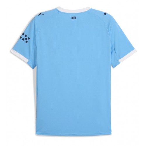 Manchester City Replica Home Stadium Shirt 2025-26 Short Sleeve Manchester City Replica Home Stadium Shirt 2025-26 Short Sleeve